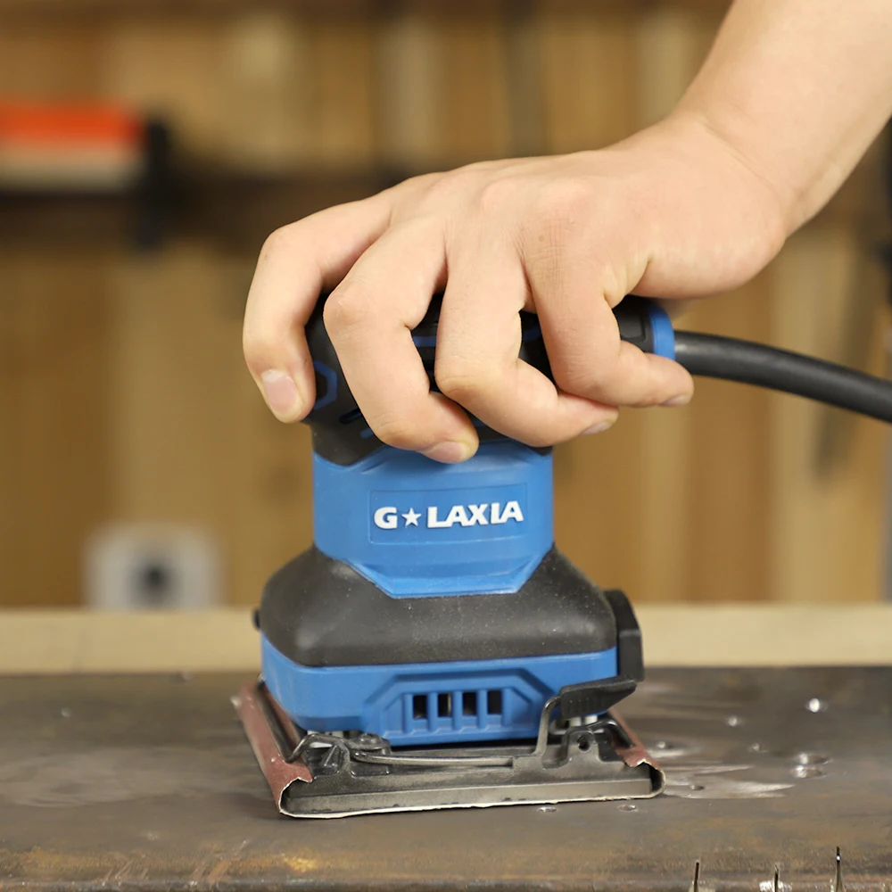 Galaxia 200w Palm Sander Electric Mini Sander for Woodworking Metal Wood Sanding Machine
