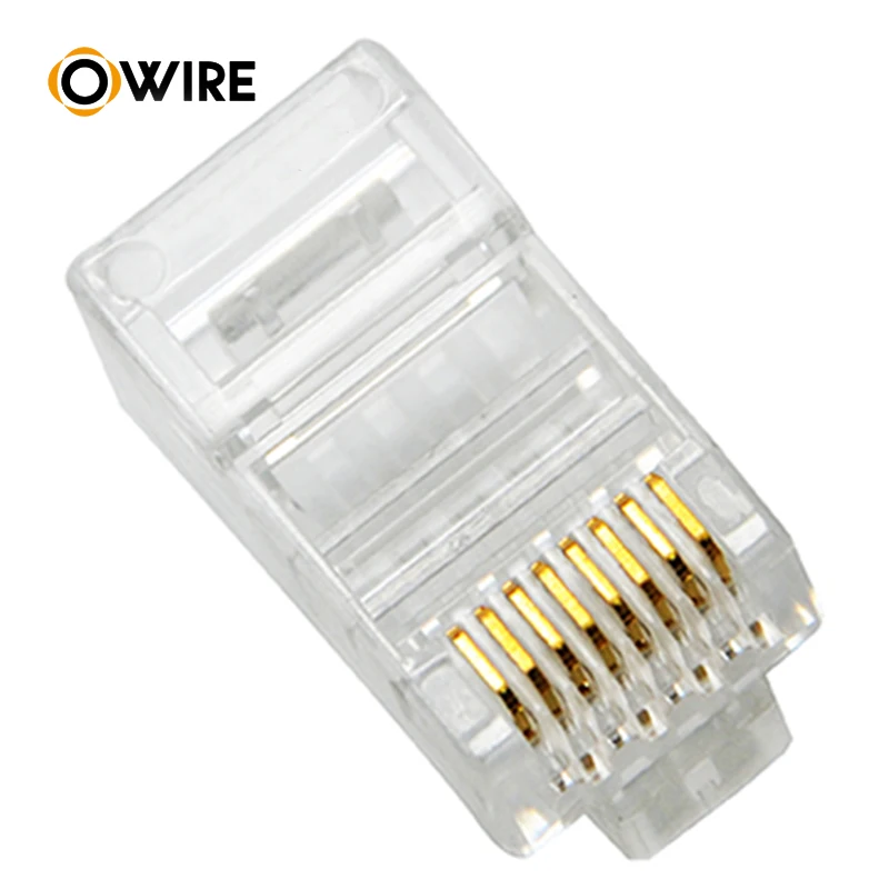
Plug Conector Rj45 Cable De Red Utp Cat5e 100pz Cat 5e 