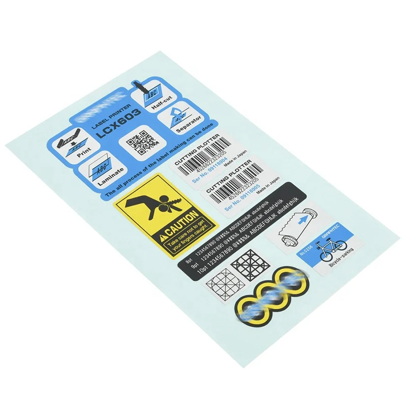 China Polycarbonate and Acrylic Label Manufacturer Custom PC label high temperatures resistance Polycarbonate nameplates