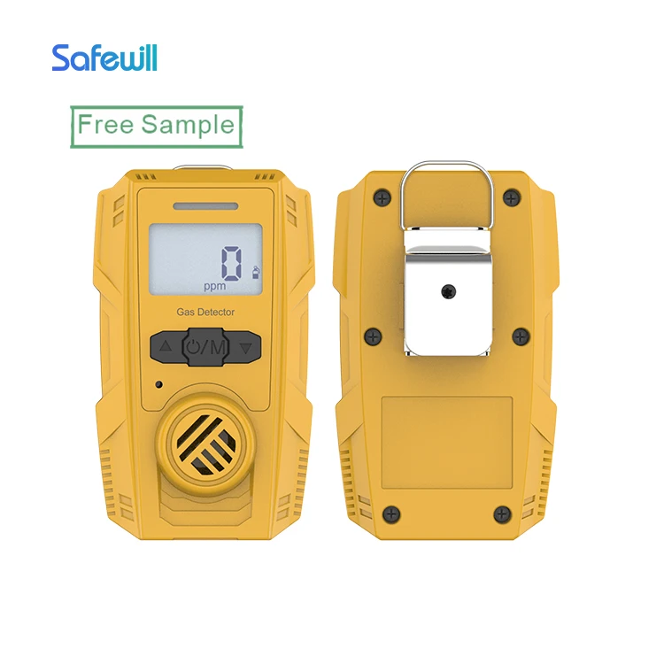 Safewill H2S Gas Detector ES20D Cheap Toxic Gas Detectors Ammonia VOC HCL SO2 O2 CO H2S NO2 Gas Detector with Battery Operated