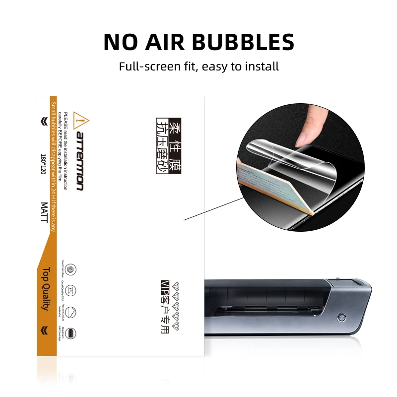 5A Super-repair TPU Film Raw Material From Korean Hidrogel Film Screen Protector Self-healing Hydrogel Sheet for Cutting Machine