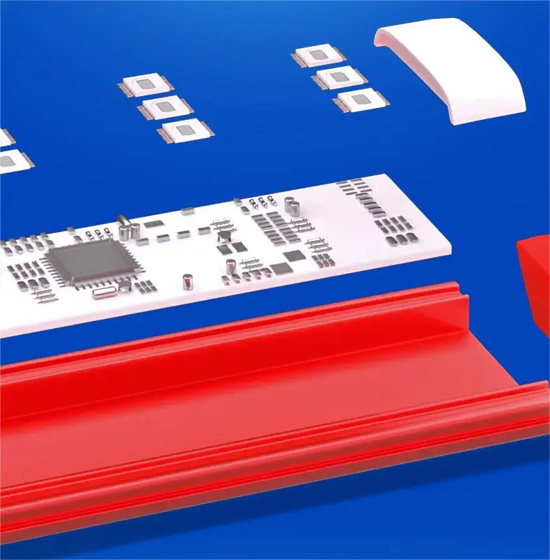 Dragonfish Special Aquarium Trichromatic Lighting Dragon Fish Lamps Red Dragon Color Adding Scale Lamp Led Dragon Lamp