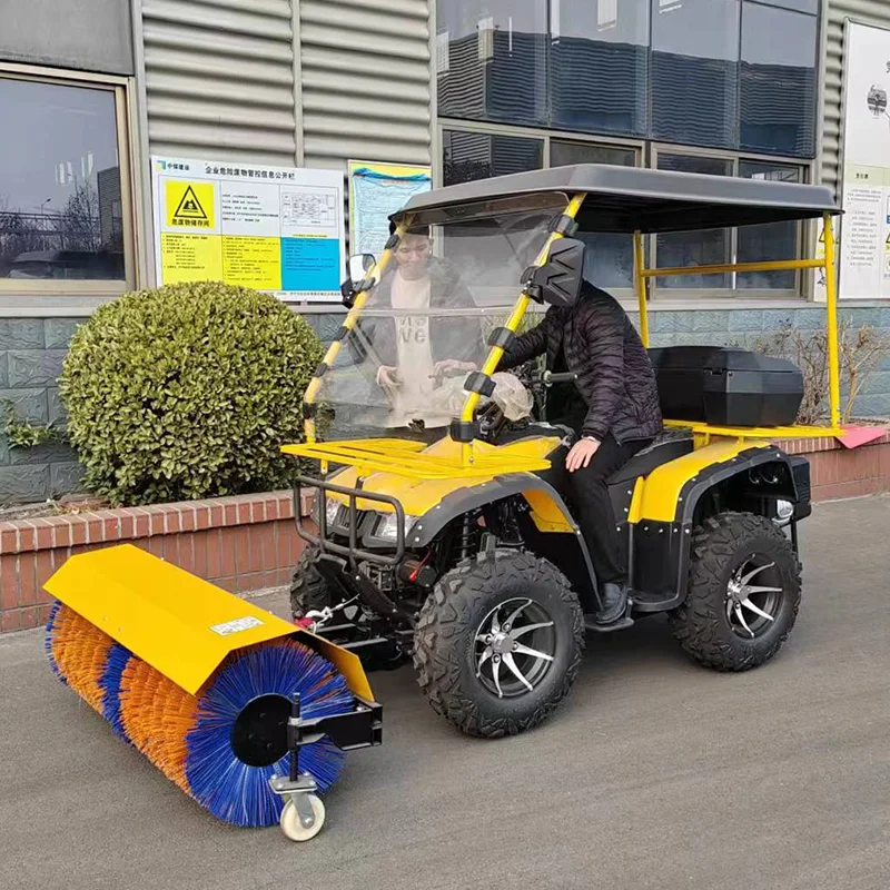High-efficiency Snow Sweeper Tractor Multi-function Ride-On Snowplow Snow Blower Machines To Remove Snow