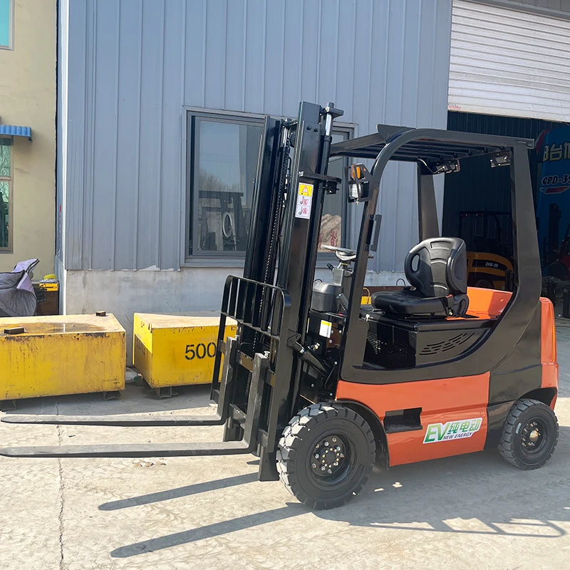 High Quality Hydraulic 1 Ton Electric Forklifts Household Battery Warehouse Forklift High Quality 4x2 Electric Forklift