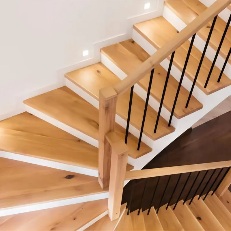 Комплект из необработанного дуба Newel Post Trim готовая к отделке конструкция твердого для красивой