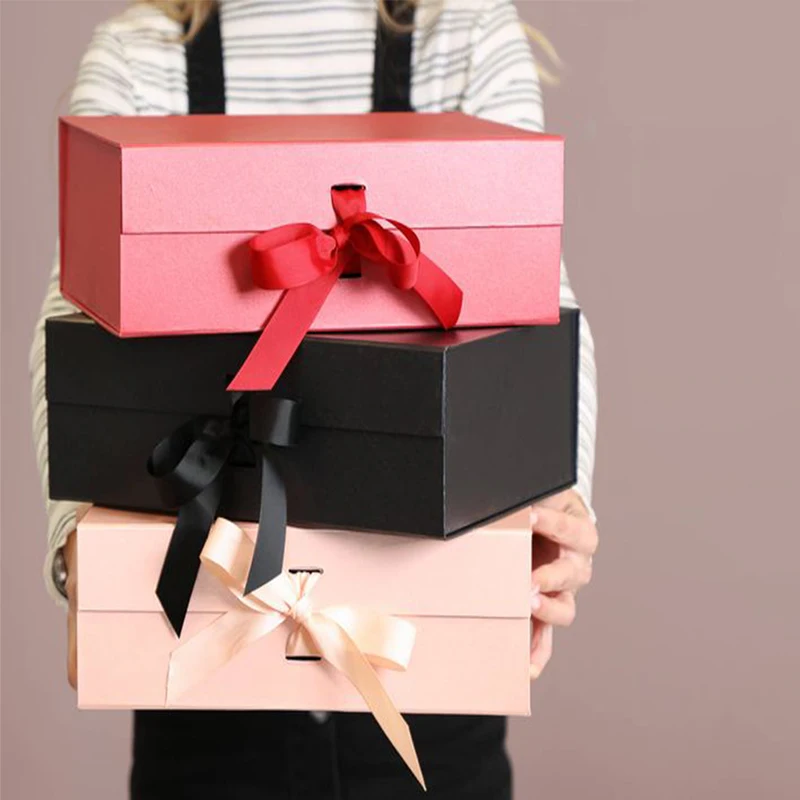 Wholesale custom Printing Kraft Paper Candy magnetic luxury macaron gift box package products/luxury nail powder box packaging