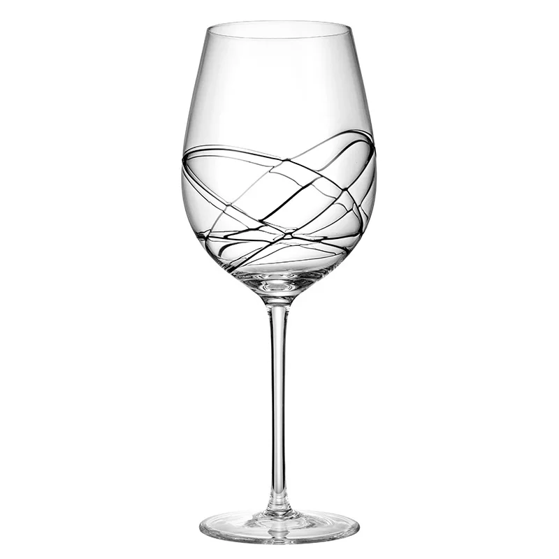 Factory price vintage thickened glass cups  cocktail  wine drinking cup  ripple drinking glass cups for wedding