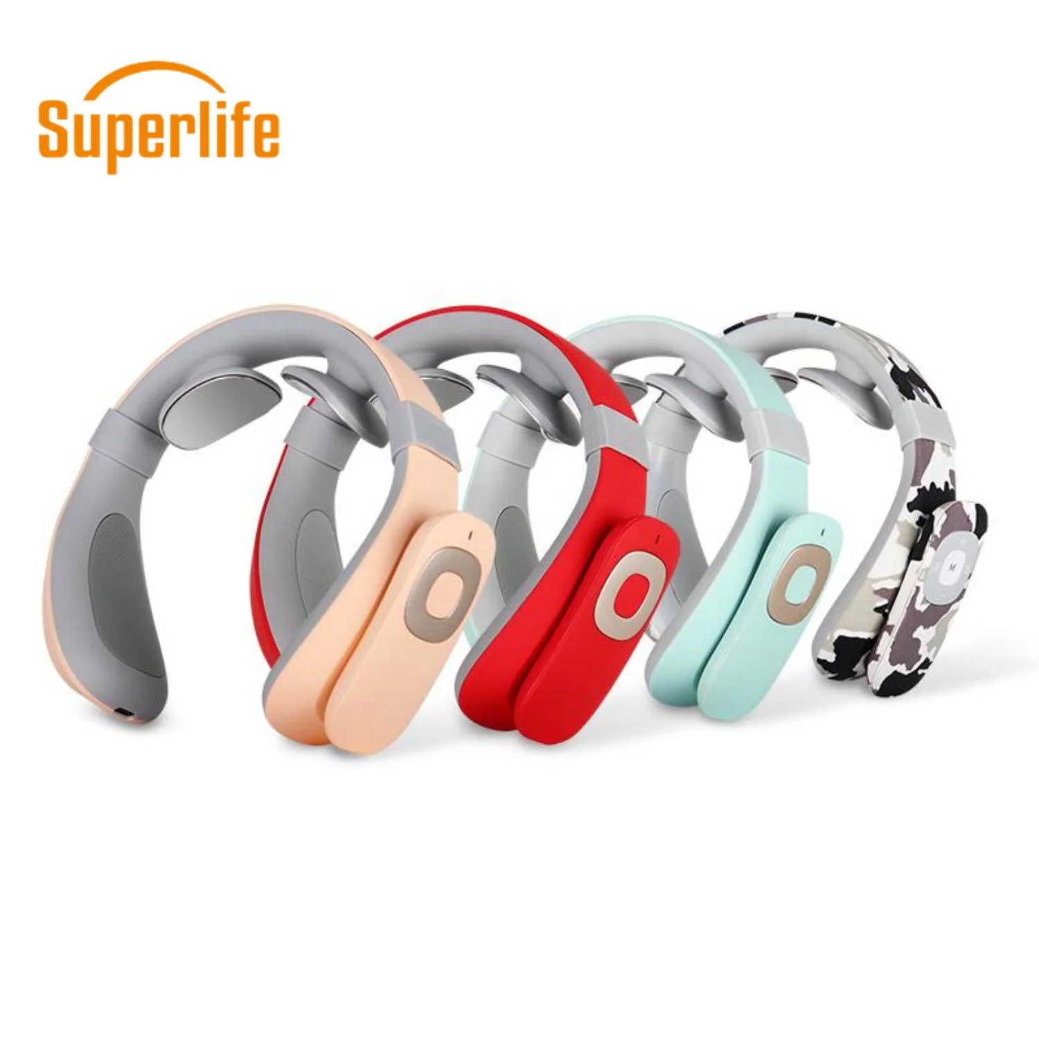 2022 homeuse Hot Selling Other Massage Products Electric EMS and heat Pendant Neck Massager