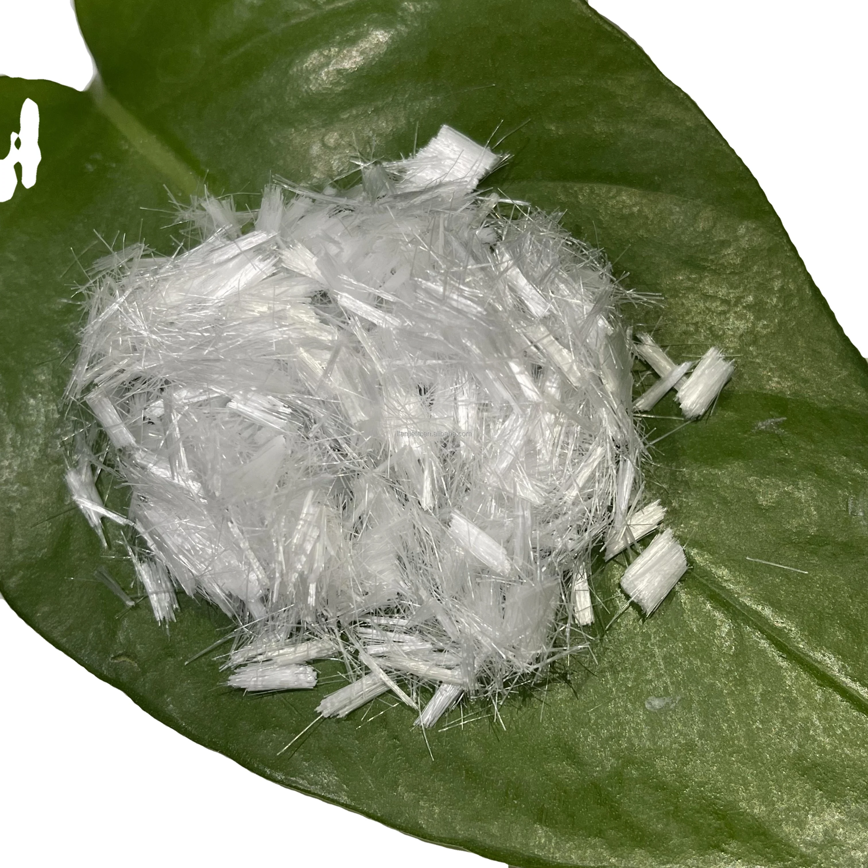 3-12mm Polypropylene mesh Fiber construction fibre for Concrete Reinforcement