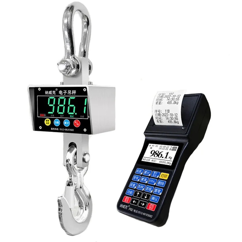 Weighing Hanging Scale Stainless Steel Portable Crane scales for Industry
