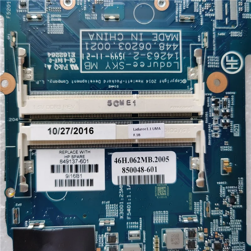 Laptop Motherboard For HP ENVY X360 M6-W 849137-001 811095-601 14263-1 14263-2 Perfect Test,Good Quality