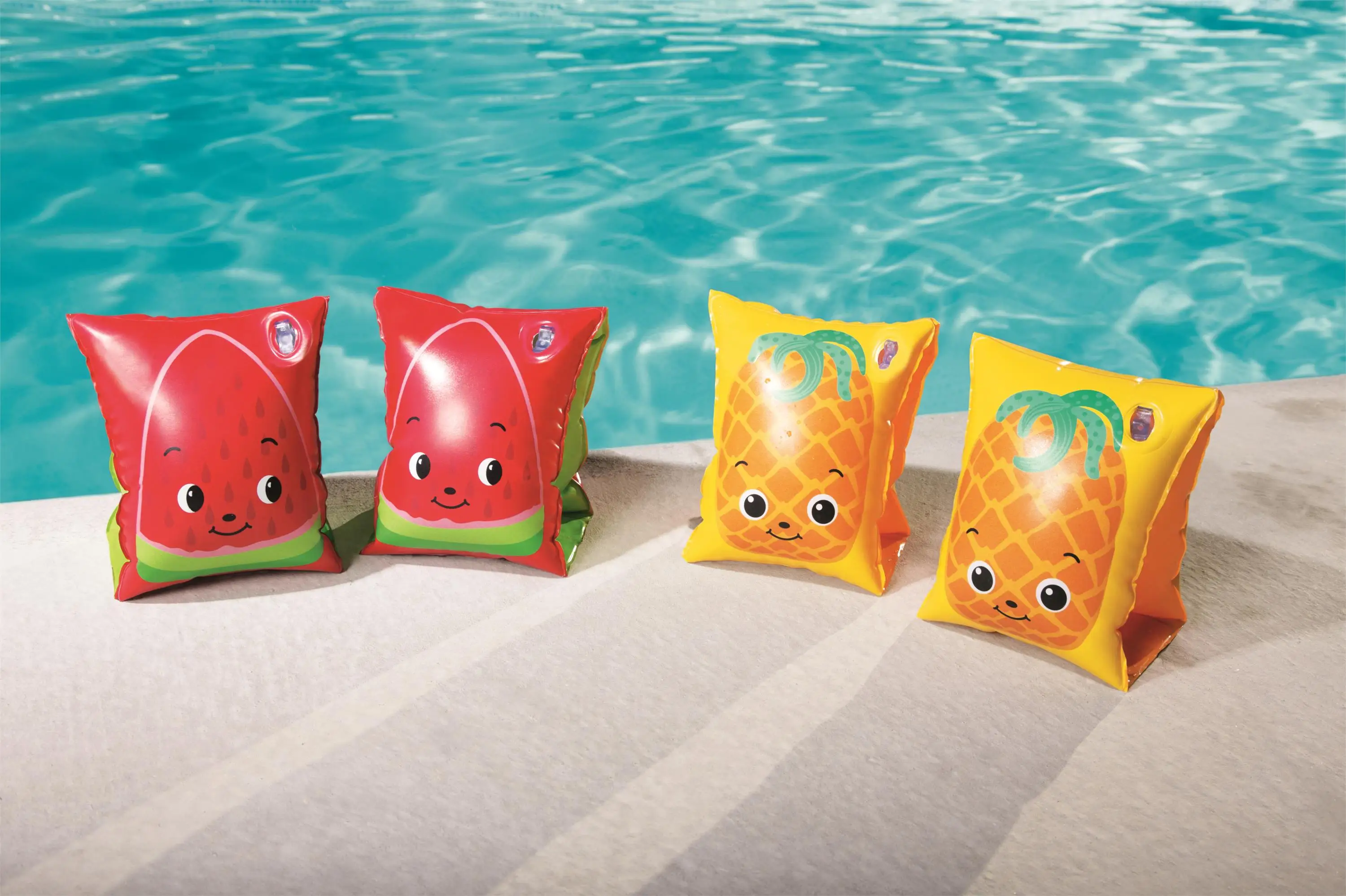 Bestway 32042 inflatable children pool water wing floats tube armlets dolphin printed swimming armbands Children swimming safety