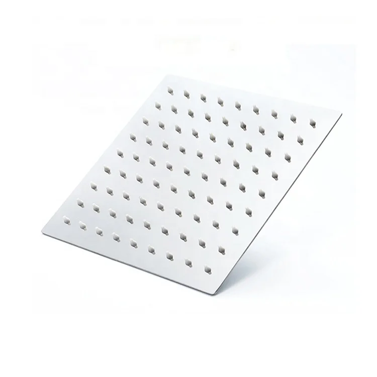 Hot Sale Bathroom Accessories 8inch SUS 304 Ultra Thin Square Shower Head