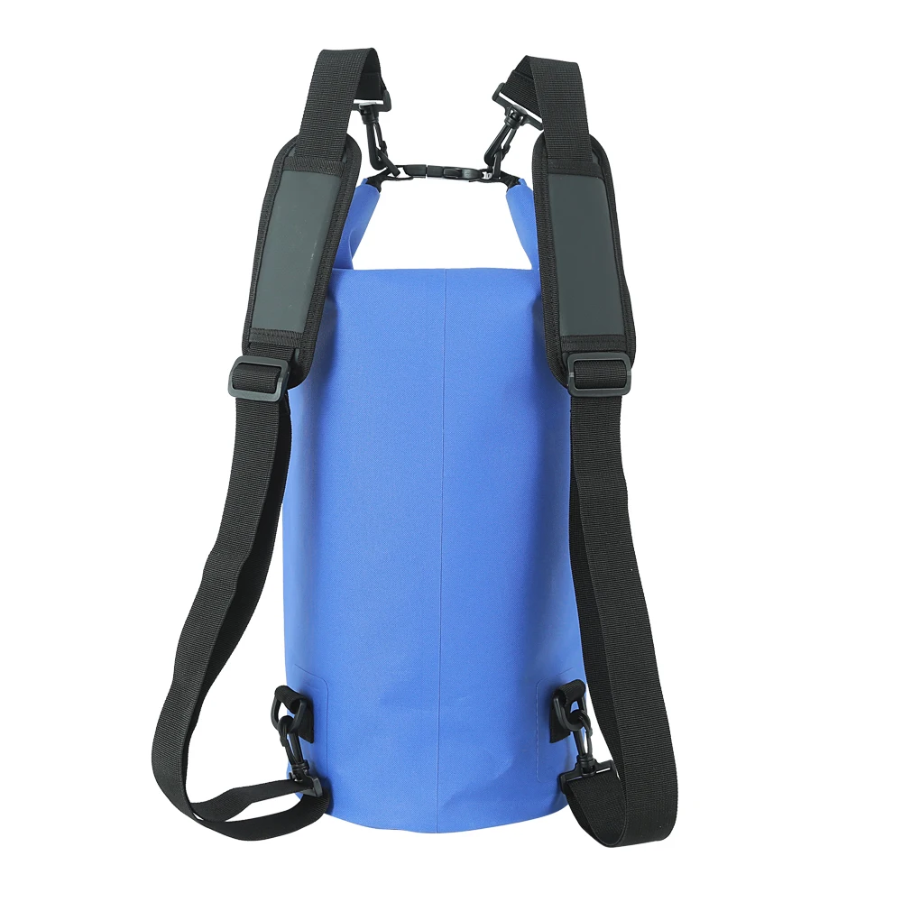 Army green 20L 500D pvc tarpaulin ocean pack beach boating floating diving swimming waterproof dry bag