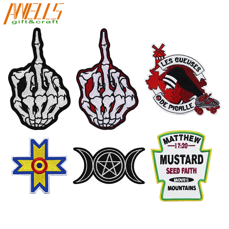 Japan Japanese Martial Arts Motorbike Union Jack British Iron Sew On Patch Clothes Jacket Jeans Shirt Embroidered Badge Applique