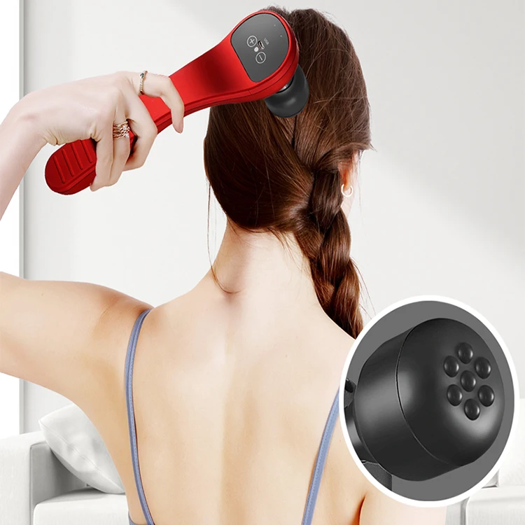 2021 New Electronic Use Infrared Massage Stick With Intelligent Panel Handheld Massager Acupressure Massager