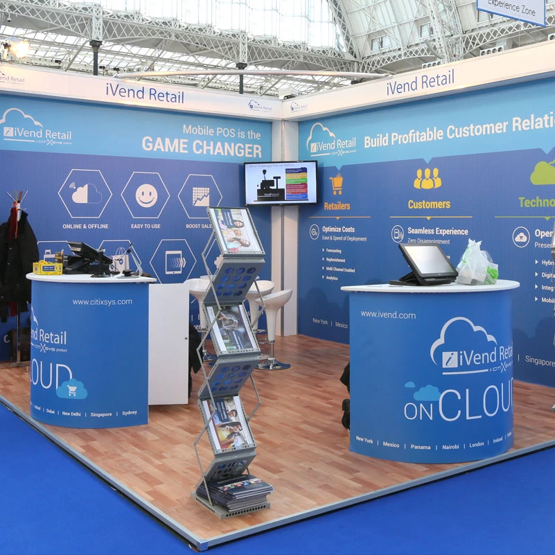 Top Quality Customized Trade Show Exhibition Stand Display Booth Design&Produce