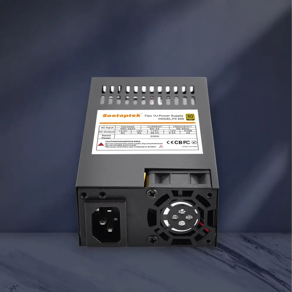 NAS memory power supply 550W small 1U itx HTPC flex power supply full module supports dual 8p power supply of graphics card