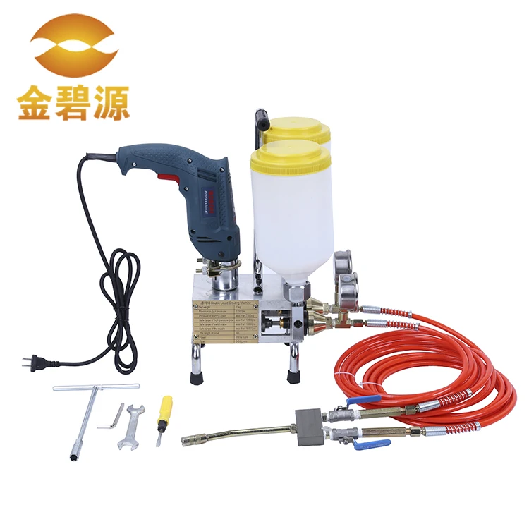 JBY618 Double Liquid Polyurethane foam epoxy resin Injection Grouting Machine for Waterproofing