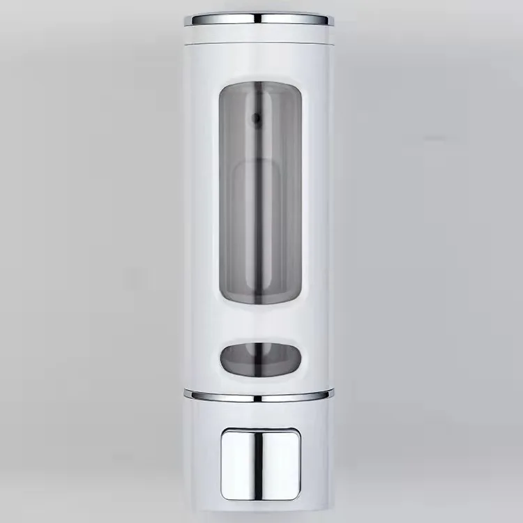 High Quality ABS Plastic Refillable Wall Mount Soap Dispenser Hotel Manual Liquid Soap Dispenser