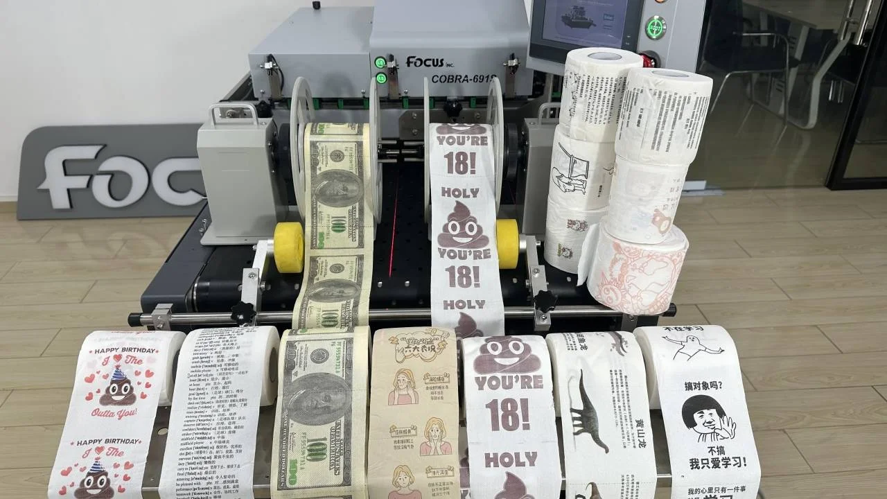 Single Pass Paper Bags boxs Printing Machine label printer for duct inkjet printer code date barcode