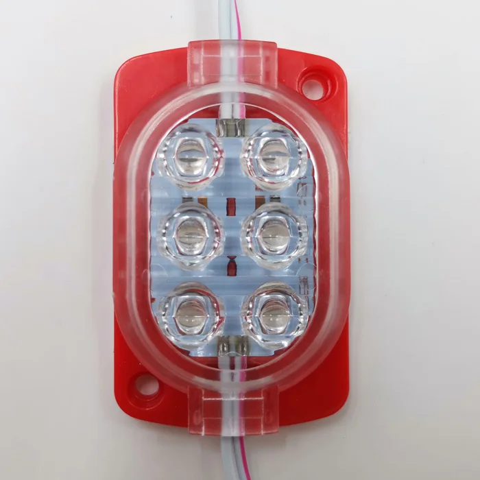 RGB Flash 6 LED Emergency Strobe Module Lights Waterproof Flashing Lights For Truck Car Vehicle LED Warning lights