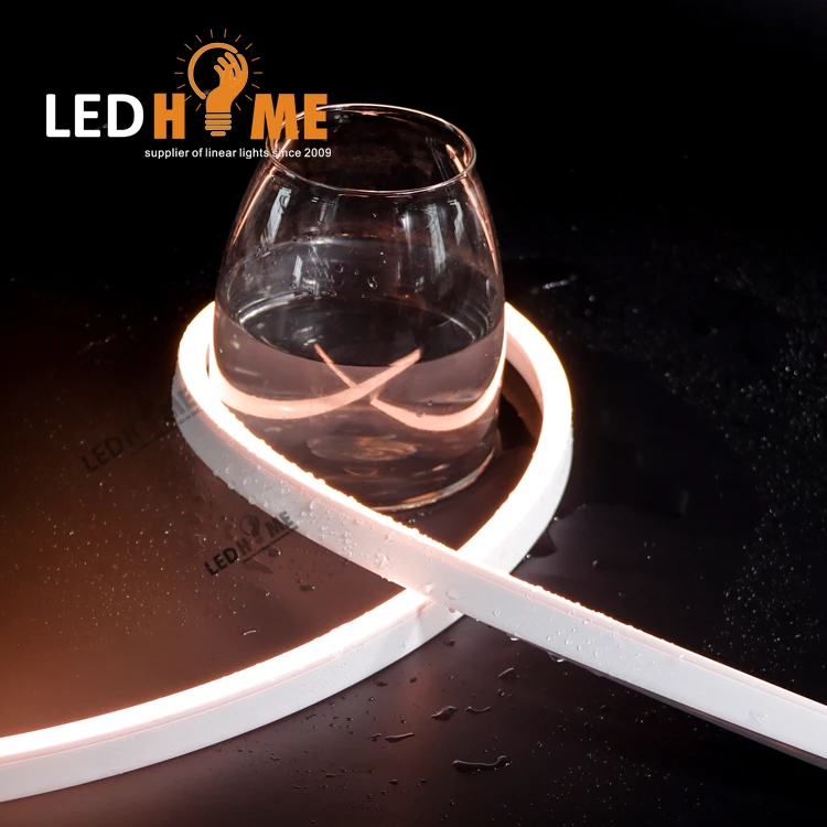 Color customized waterproof IP67 PMMA extrusion led profile