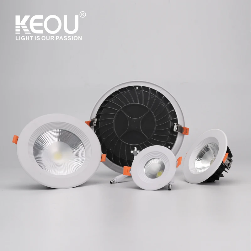 Keou Embedded Ultra Bright 7W 12W 18W 30W Led Spotlight Cob Downlight