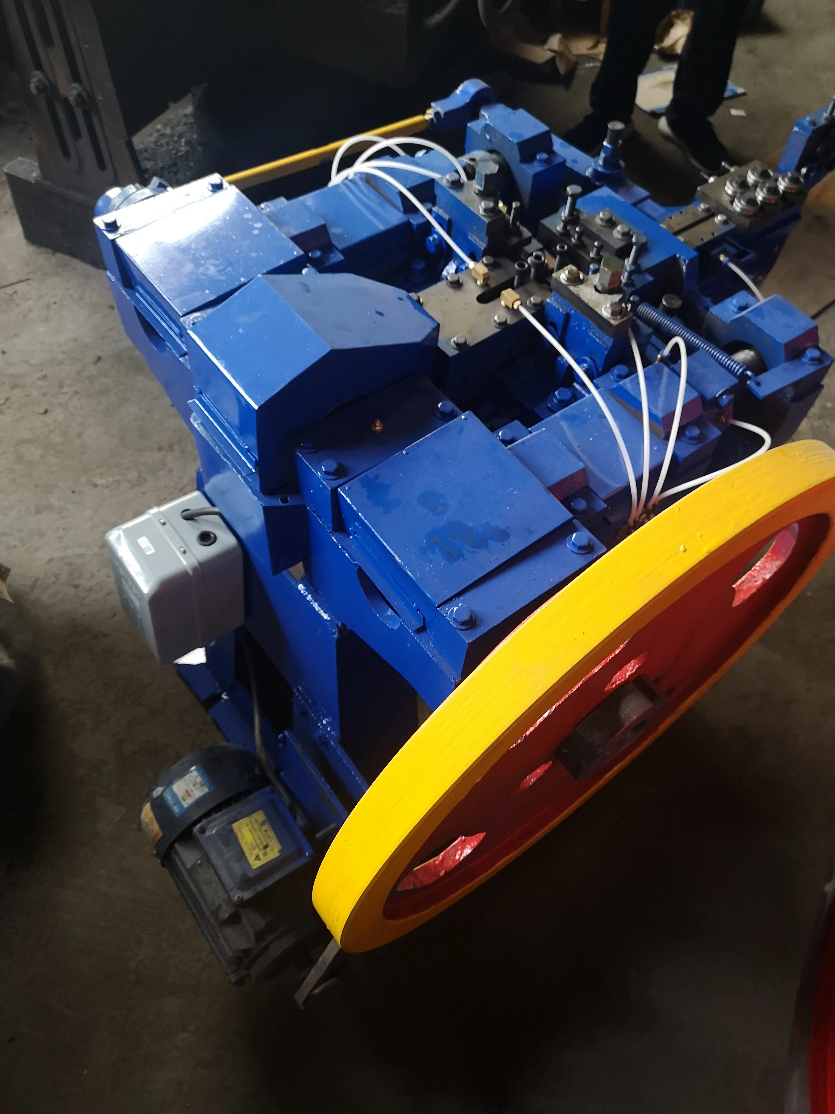 Reasonable price nail making machine ZPA-7C huge diameter 10mm nail forming machine