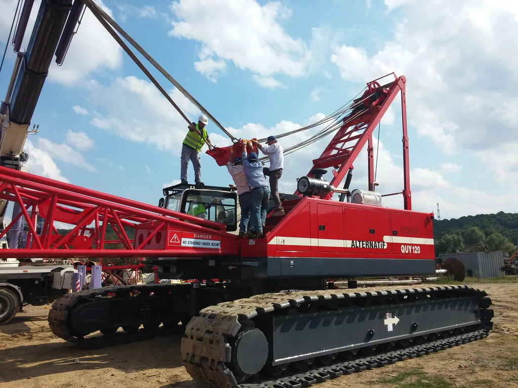 Reliable Quality Crawler Crane Quy120 with Good Price and High Quality