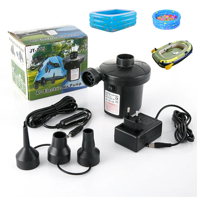 Factory Manufacture 12v car electric air pump rechargeable for mattresses