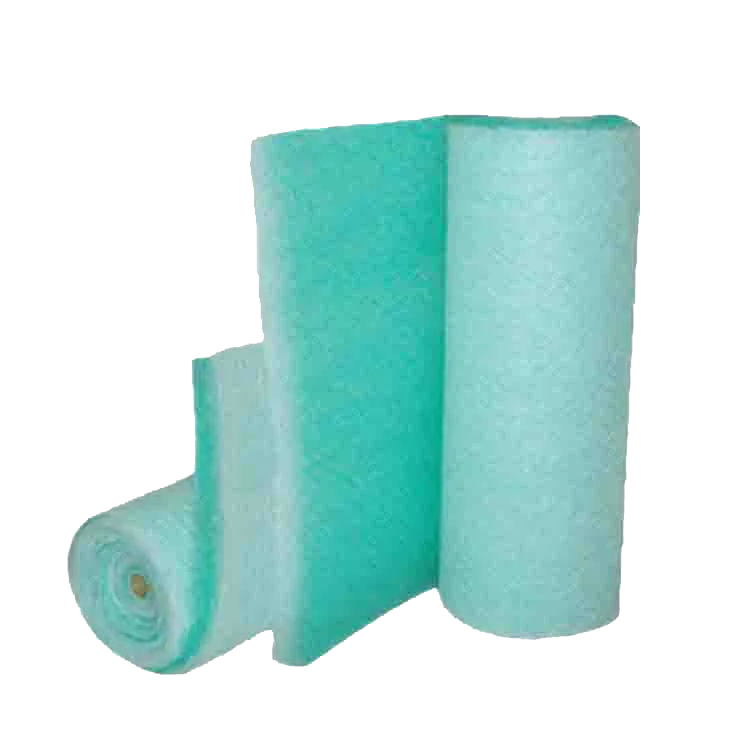 50mm 70 mm 100mm Thickness Filter Material Roll Glass Fiber Air Filter Felt For Spray Booth