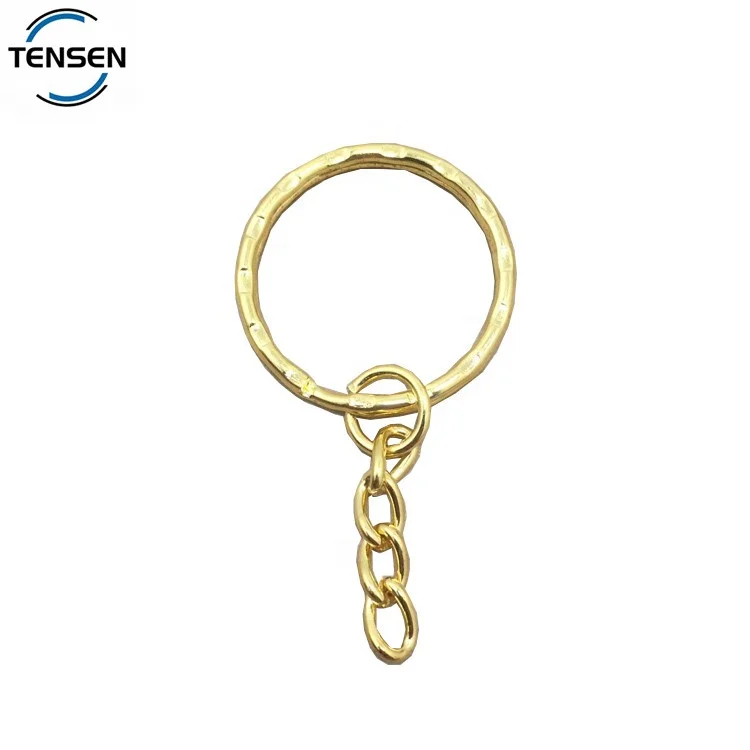 Wholesale cheap key ring chain blanks wallet hardware small coin purse with keychain clips