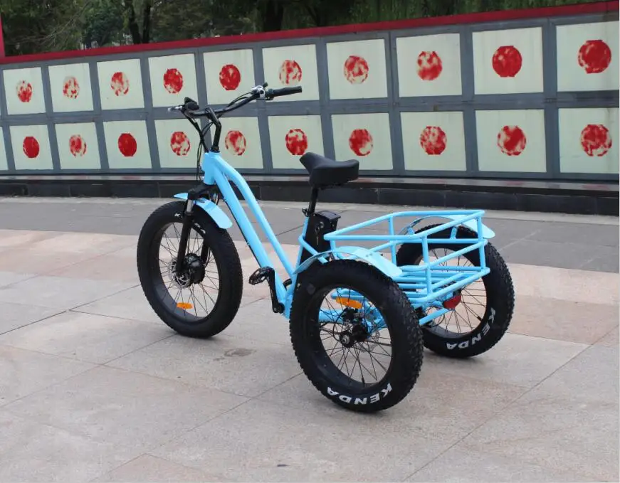 Electric Trike Electric Trike 3 Wheel Electric Bicycle Electric Tricycle Fat Tire easy rider recumbant  electric bicycle
