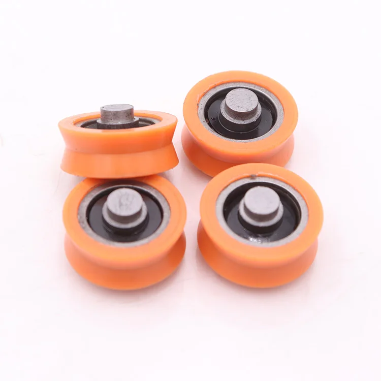 High quality 626 V groove pulleys plastic nylon roller pulley for sliding door window 6*24.55*11*13mm