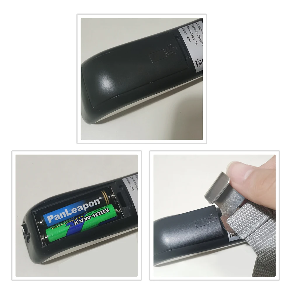 high accurate 50kg 0.05kg digital hand held travel scales portable luggage scale