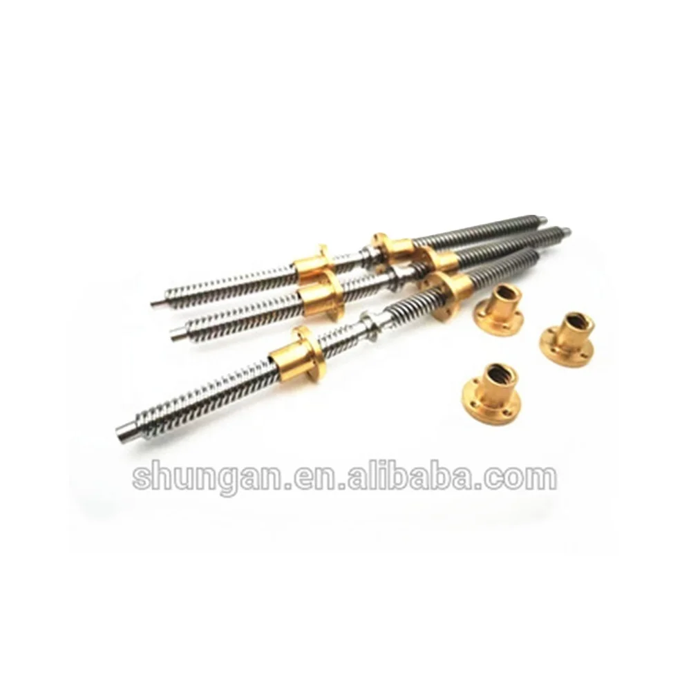 Landscape art installation lighting equipment multimedia equipment accessories processing multi - screw trapezoidal screw multi