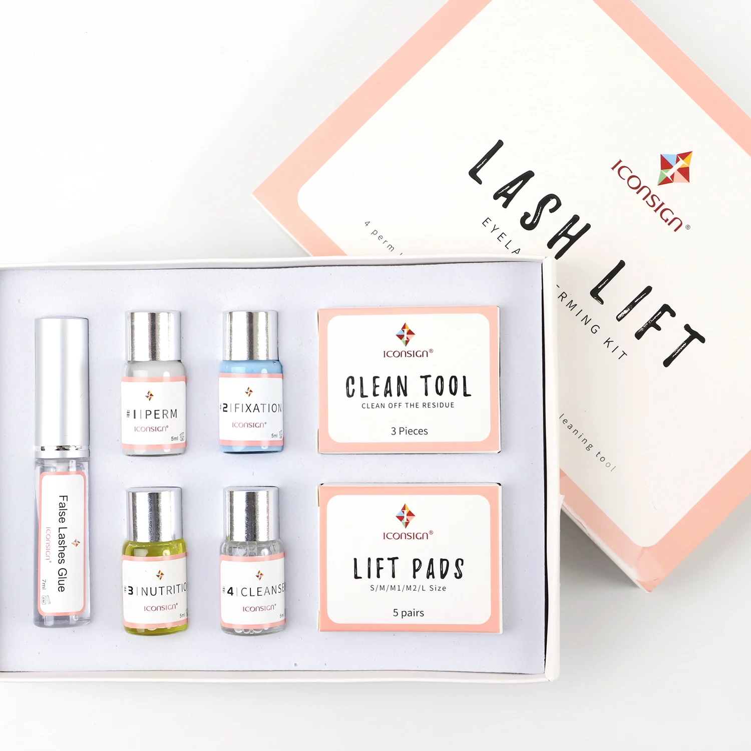 Wholesale Factory Price Customized Lash Lift Tool Eyelash Lift Set Kit with Your Own Logo