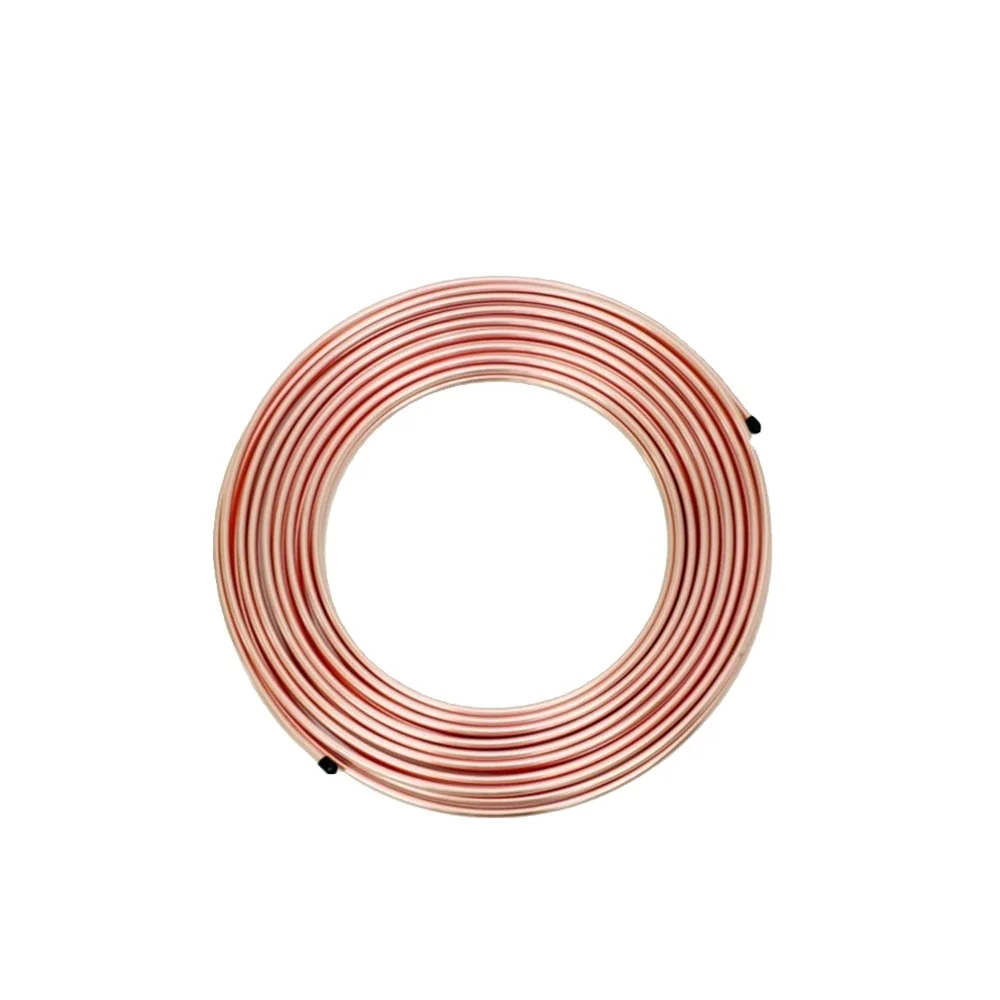 Ac Tube Strip Air Conditioning Refrigeration Copper Coil Pipes Copper Coil Pipe Astm B280 C12200 C2400 Pancake Copper Coil Tube