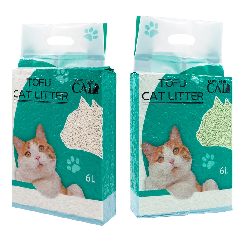 Supplier Dust-free Water Soluble Activated Charcoal Tofu Cat Litter Kitty Sand