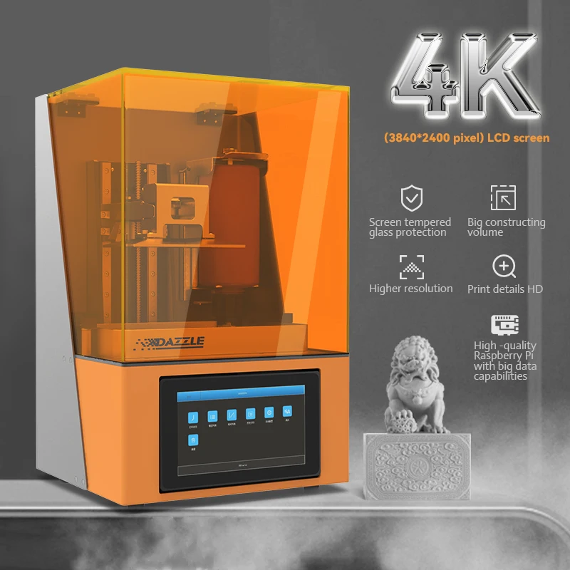 Dazzle Dazz3D принтер для изготовления ювелирных украшений золотые кольца