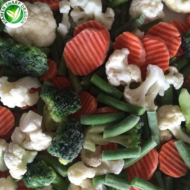 Bulk wholesale distribute IQF Production line price bulk frozen mixed vegetables from china