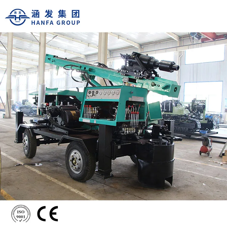 Multipurpose 300m Rock Well, Monitoring Well, Exploration Well Drill Drilling Rig Machine