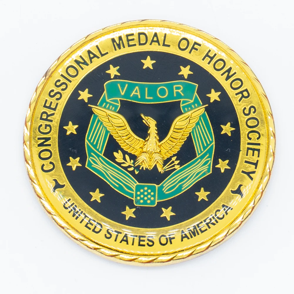 Cheap Custom Made 3D Shiny Gold Challenge Coin Operated Games Old Coins Souvenir Metal Coin