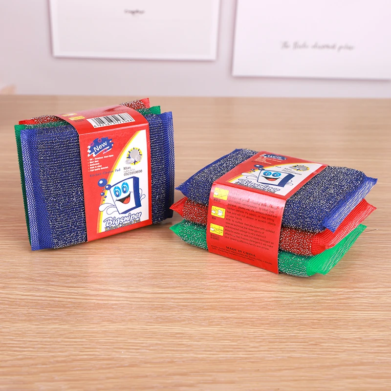 HOT Sale Daily Cleaning stainless steel sponge kitchen cleaning sponge kitchen use foam sponge for dish washing