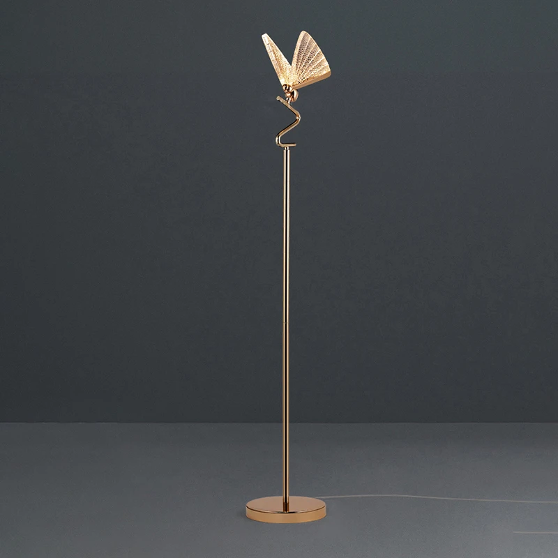 Led minimalist luxury living room bedroom study bedside colorful butterfly table lamp floor lamps