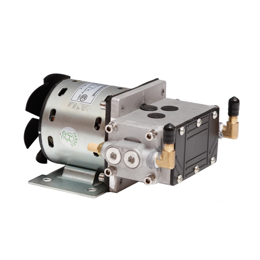 YY80-32-4 220V 50HZ безмасляный вакуумный насос 191/мин микро поршневой насос высокого давления голову Бесшумная всасывания небольшой вакуумный насос