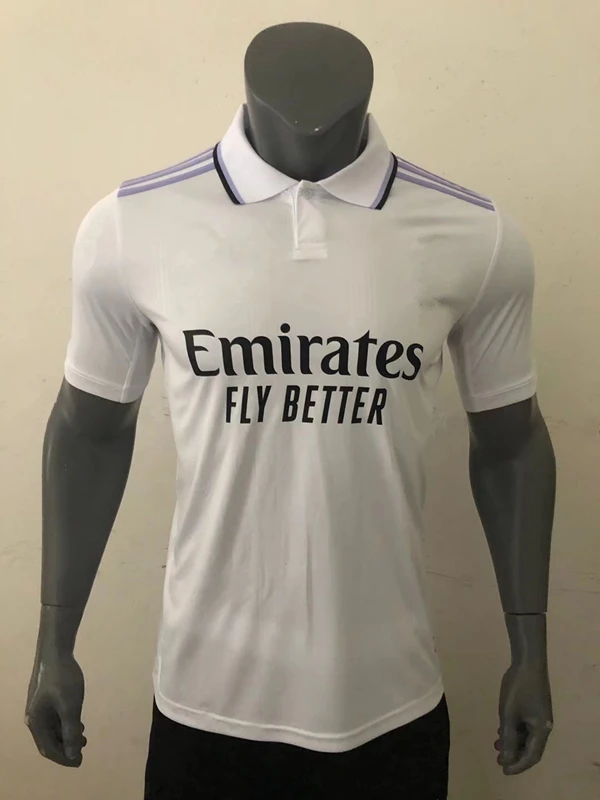 Wholesale 2022 2023 soccer jersey club best quality men kids women Milan football shirt custom BENZEMA DE BRUYNE B.FERNANDES set