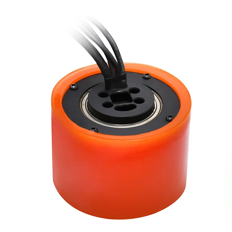 Freerchobby 1500W 83mm 90mm single hub motor kits with vesc 6 and remote controller for skateboard/scooter/robotic/machine