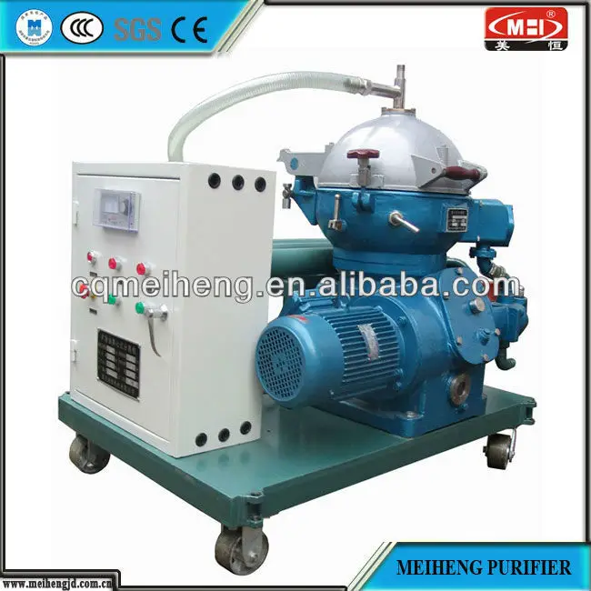 Industrial Marine Centrifuge / Ship Oil Separation Machine Purifier  Disc Stack Centrifugal Separator